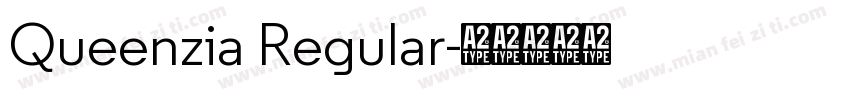 Queenzia Regular字体转换